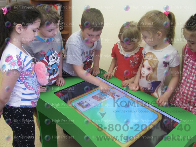 Интерактивный стол HighTable (Главный стол)  KT 10 касаний 24" (Intel Celeron)